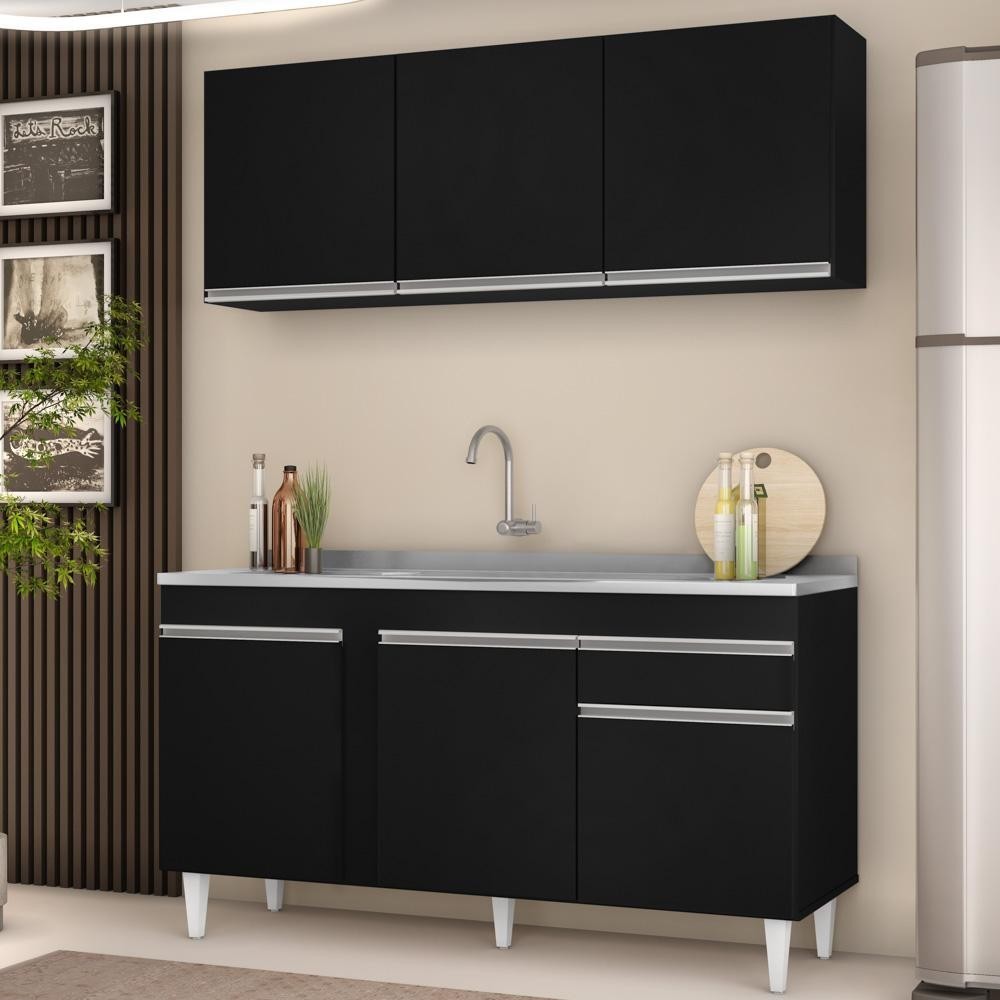 Cozinha Compacta Completa: Argélia e Dakota