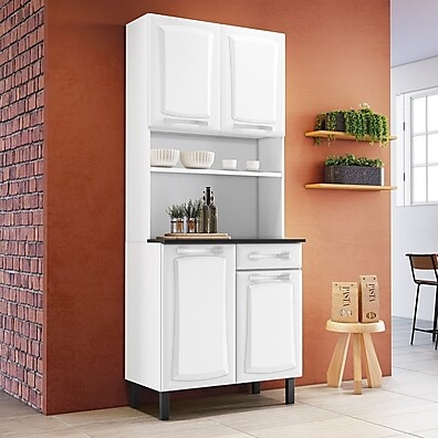 Cozinha Compacta Itatiaia Pratika 80cm: Organize!