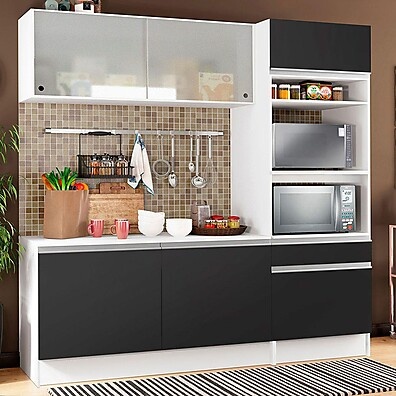 Cozinha Compacta Madesa Topazio: Design e Praticidade