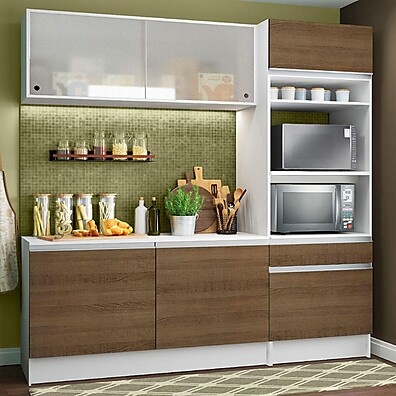 Cozinha Compacta Madesa Topazio Pop: Elegância e Espaço Inteligente