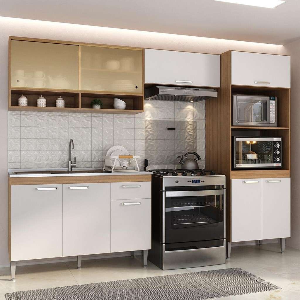 Cozinha Compacta Paris: Organize e Encante!