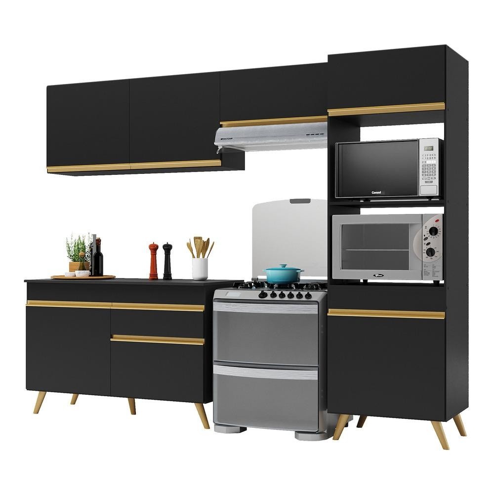 Cozinha Compacta Veneza: 4 Peças para Seu Lar!