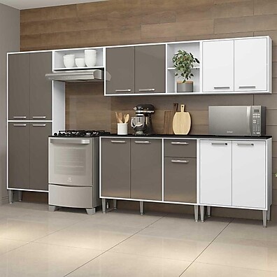 Cozinha Compacta Xangai Jazz: Organize e Decore!