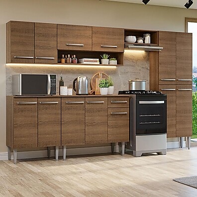 Cozinha Completa 293cm Emilly Madesa