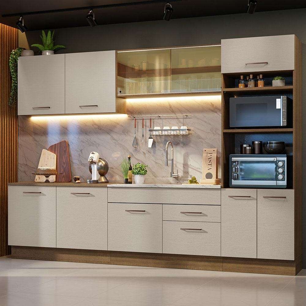 Cozinha Completa 310cm Agata Madesa: Seu Sonho!