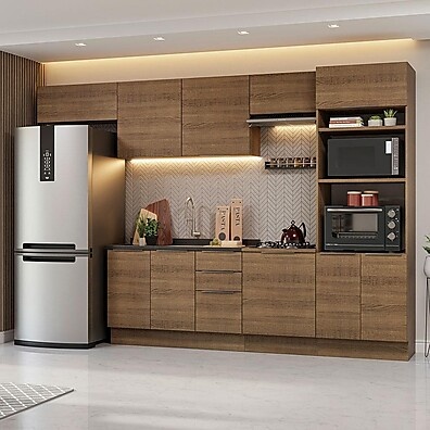 Cozinha Completa 330cm Rustic Stella