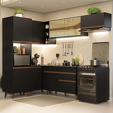 Cozinha Completa 392cm Reims Madesa: Seu Canto Ideal!