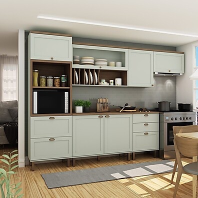 Cozinha Completa 6 Peças Iluminata – Design Moderno e Espaço Inteligente