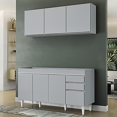 Cozinha Completa Argélia 150cm: Organize com Estilo!