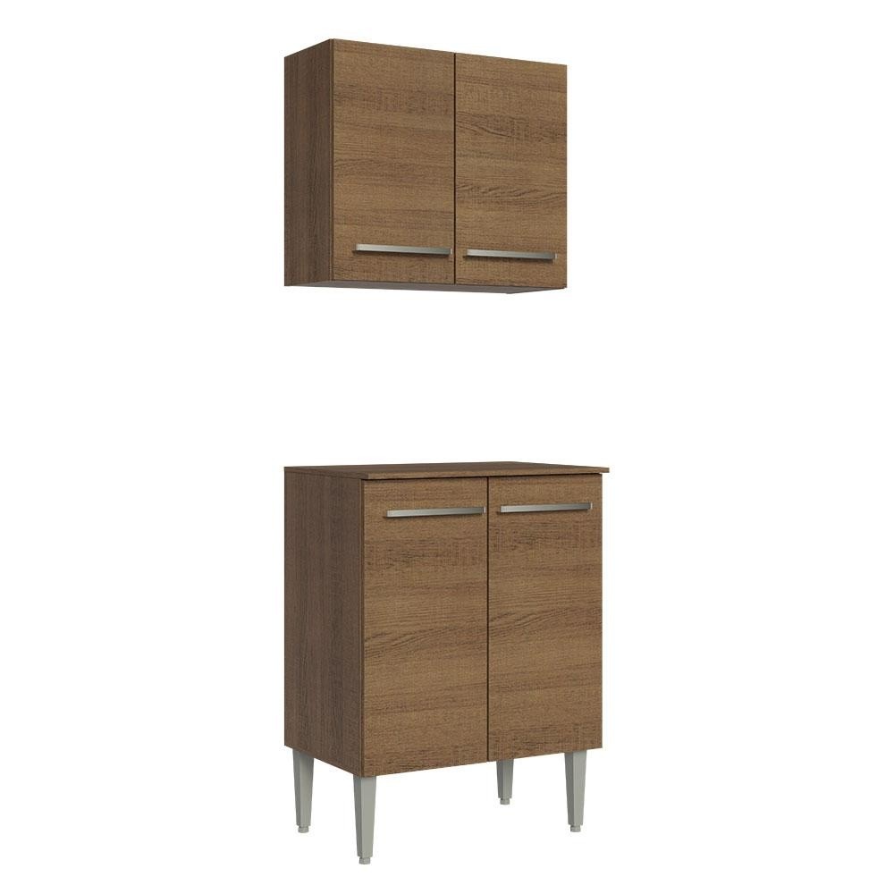 Cozinha Completa Emilly Madesa: 4 Portas + Aéreo
