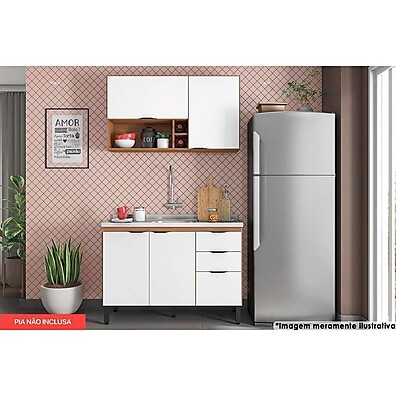 Cozinha Completa Firenze 2 Peças: Elegância e Praticidade na Sua Casa
