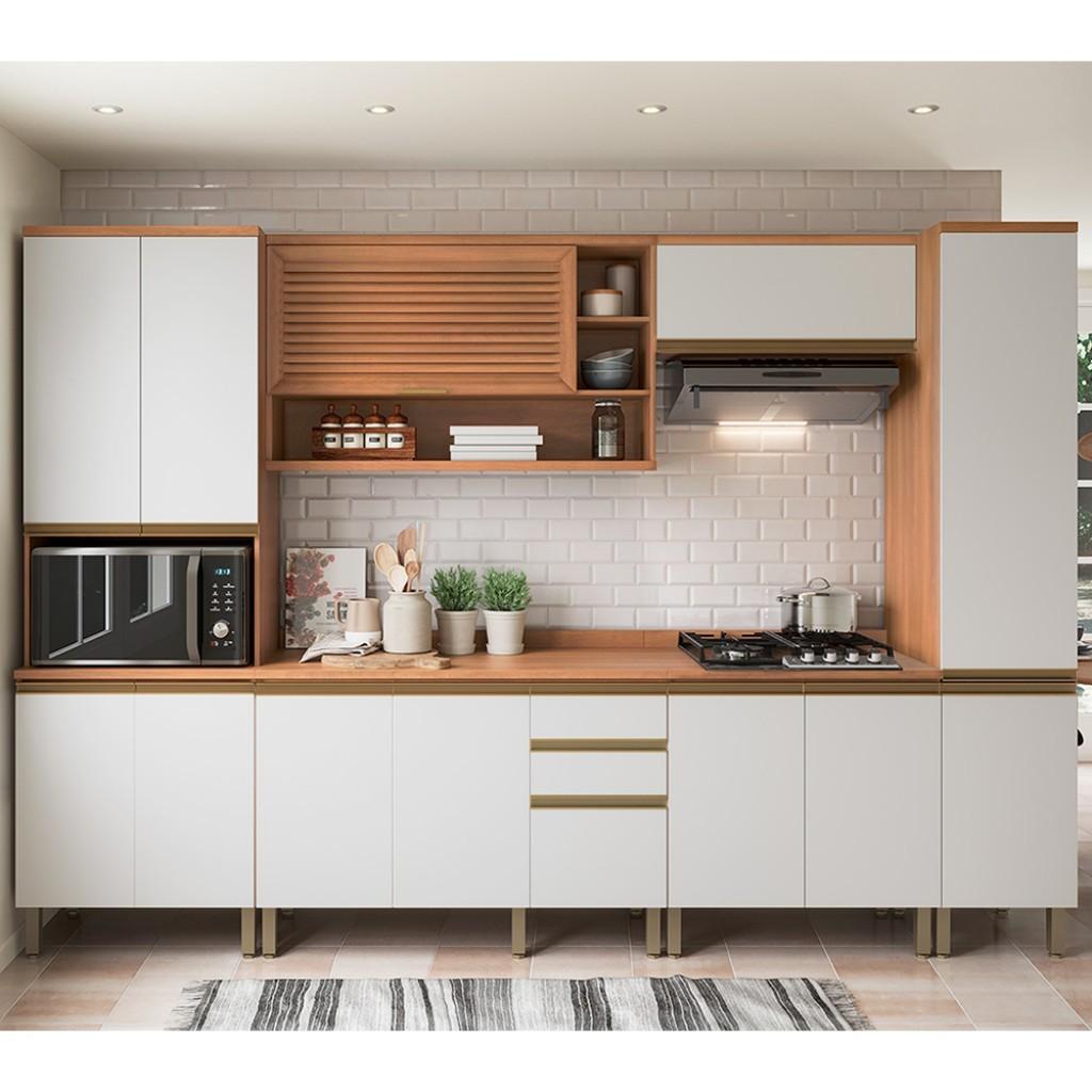 Cozinha Completa Macadâmia: 6 Peças e Armário!