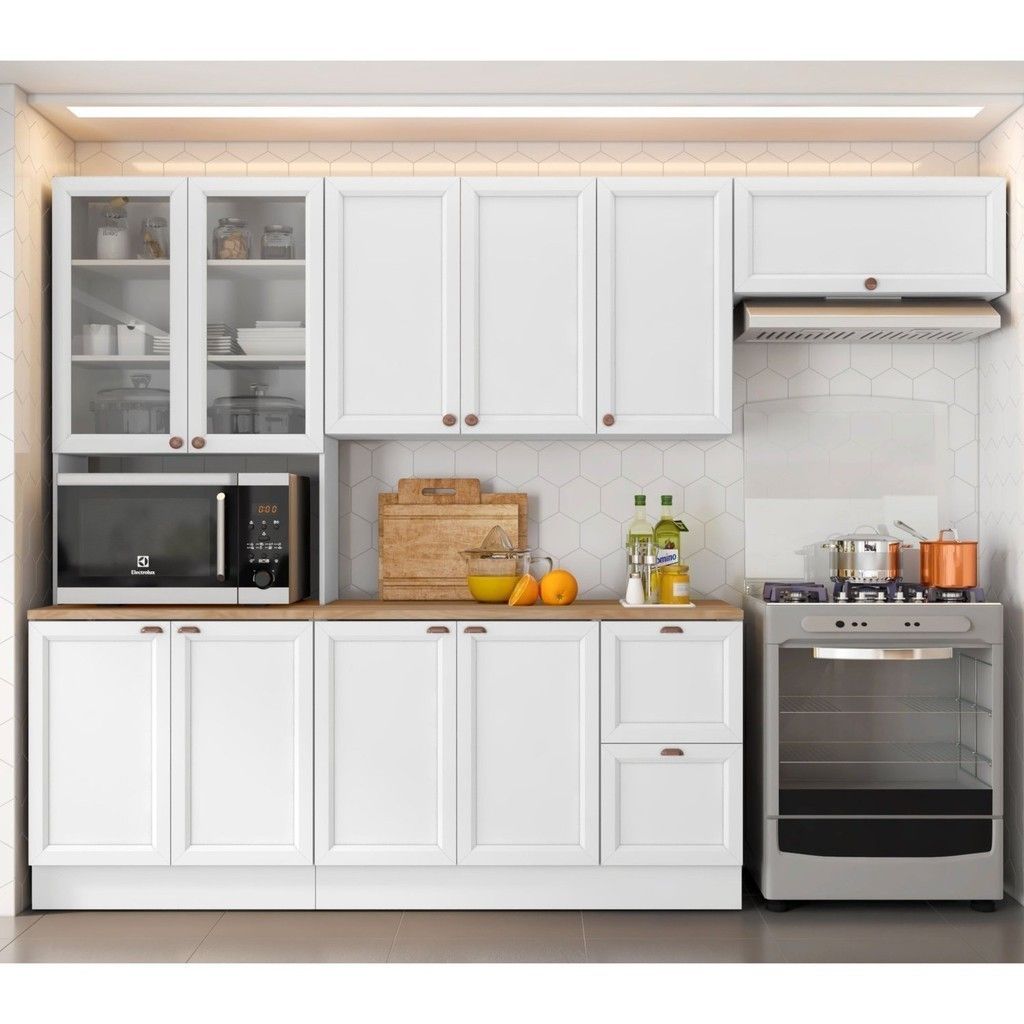 Cozinha Completa Unna: 10 Portas e Design!
