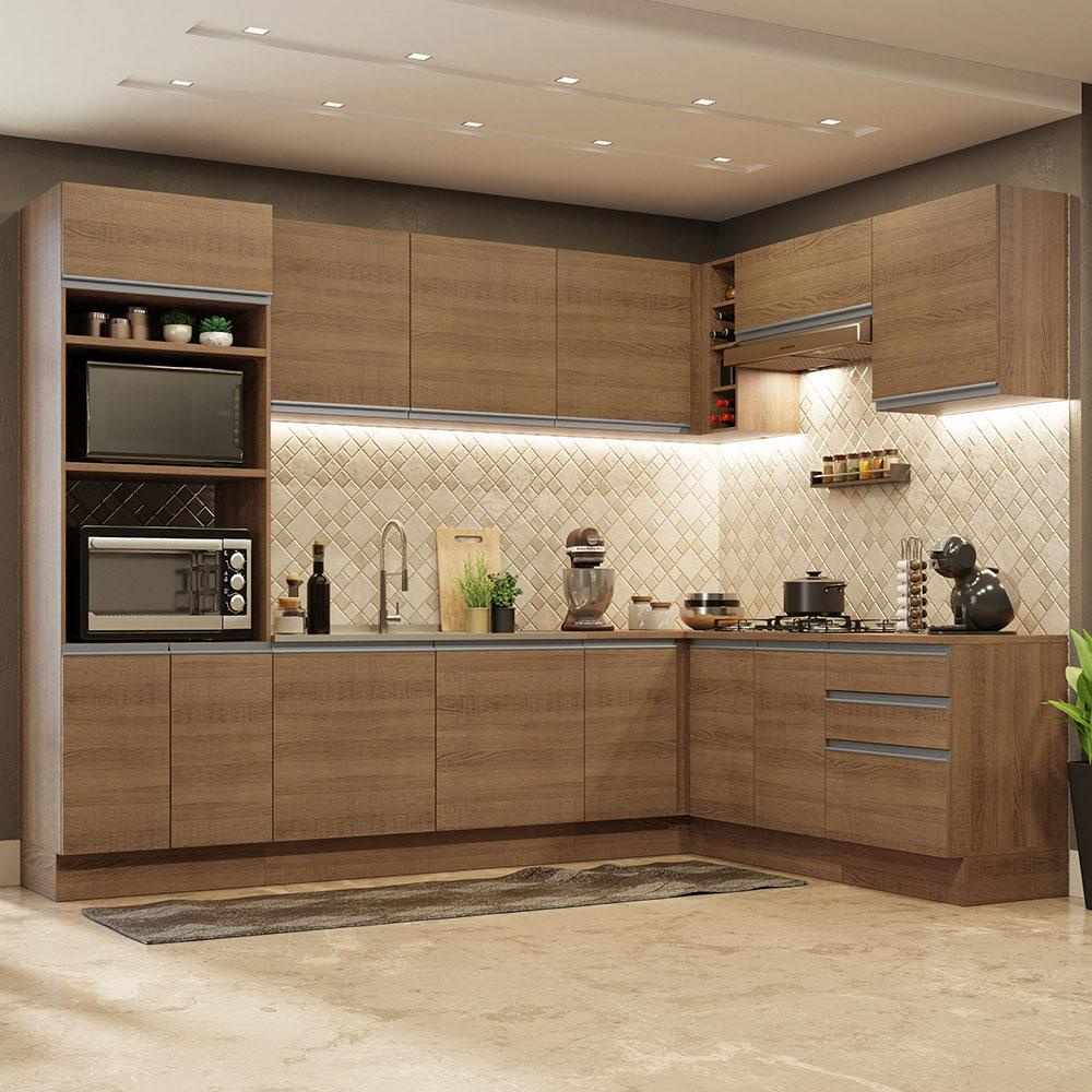 Cozinha de Canto Glamy Madesa: Seu Sonho Realizado!
