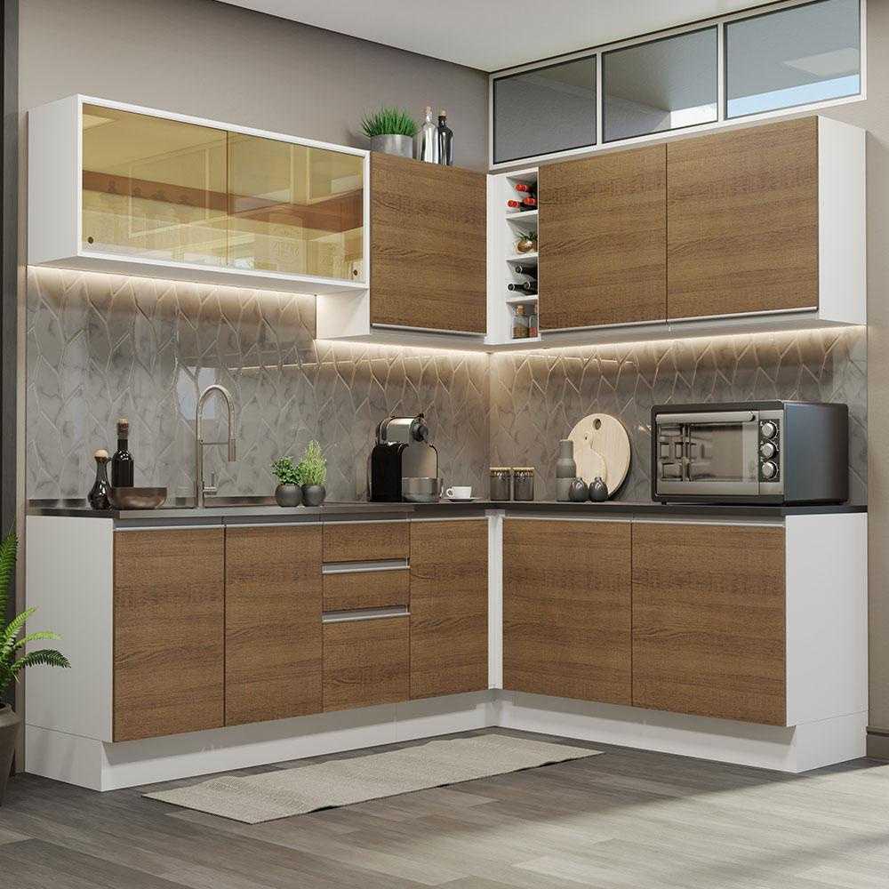 Cozinha de Canto Madesa Acordes: Design e Praticidade