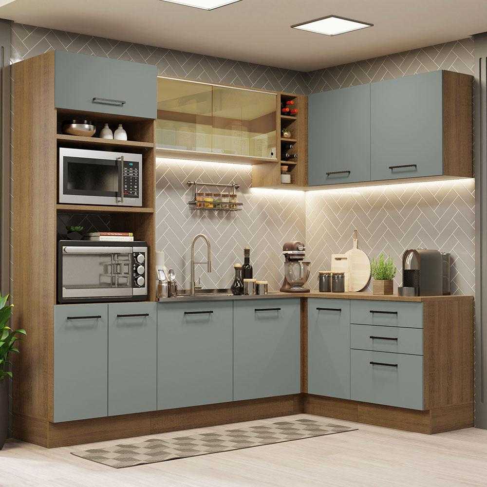 Cozinha de Canto Madesa Agata: Seu Espaço Gourmet!