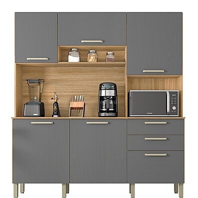 Cozinha Ferrara: Kit 6 Portas para Mais Organização!