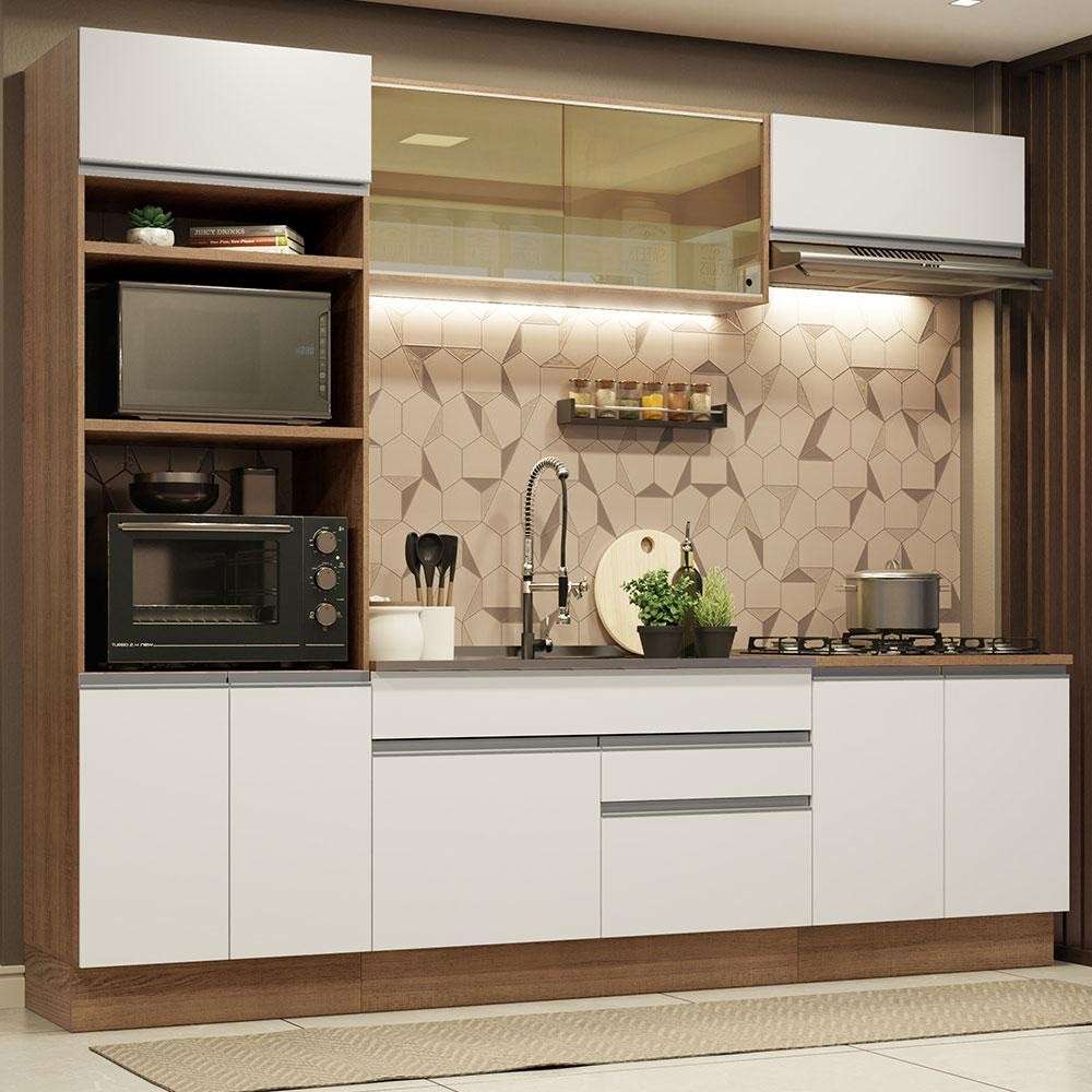 Cozinha Glamy Madesa: Design e Espaço!