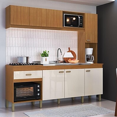 Cozinha Indekes Dubai 7 Portas: Elegância e Espaço para Sua Casa