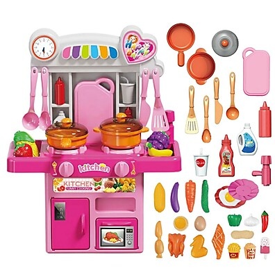 Cozinha Infantil Completa com Luz e Som – Diversão Realista!