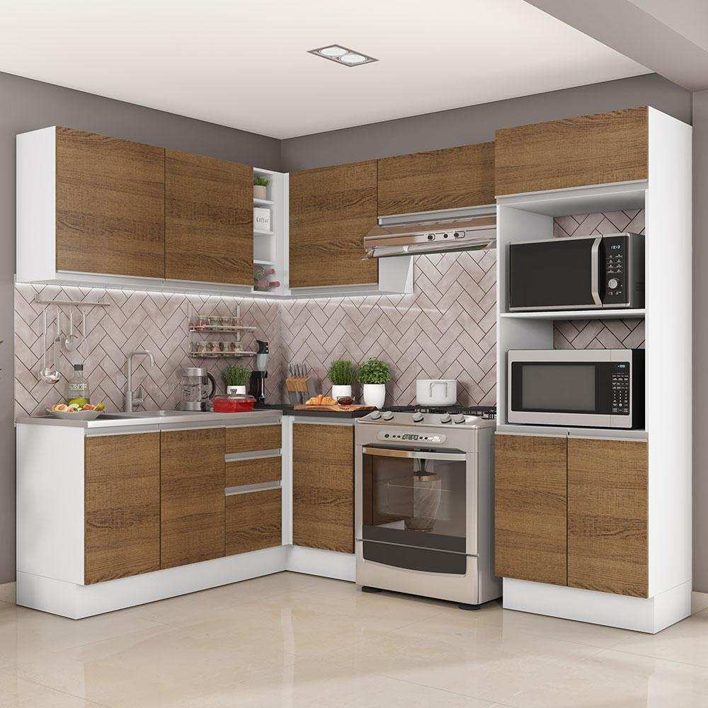 Cozinha Madesa Acordes: Canto, MDF e Design!