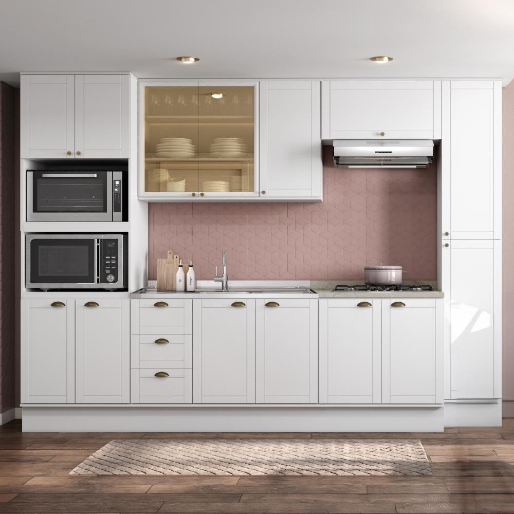 Cozinha Milla Look: Design e Praticidade!