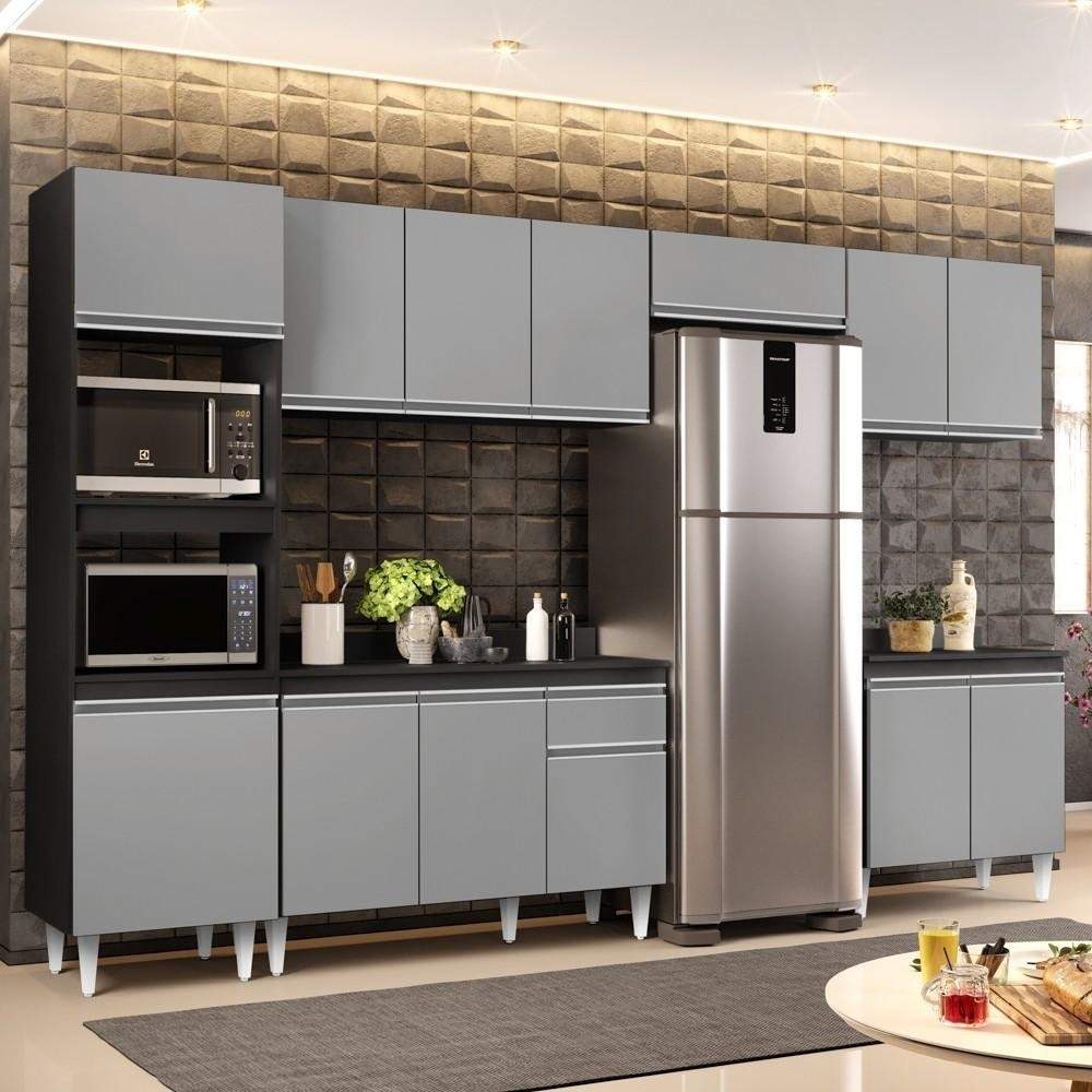 Cozinha Modulada 6 Módulos Lumil: Organize e Decore!
