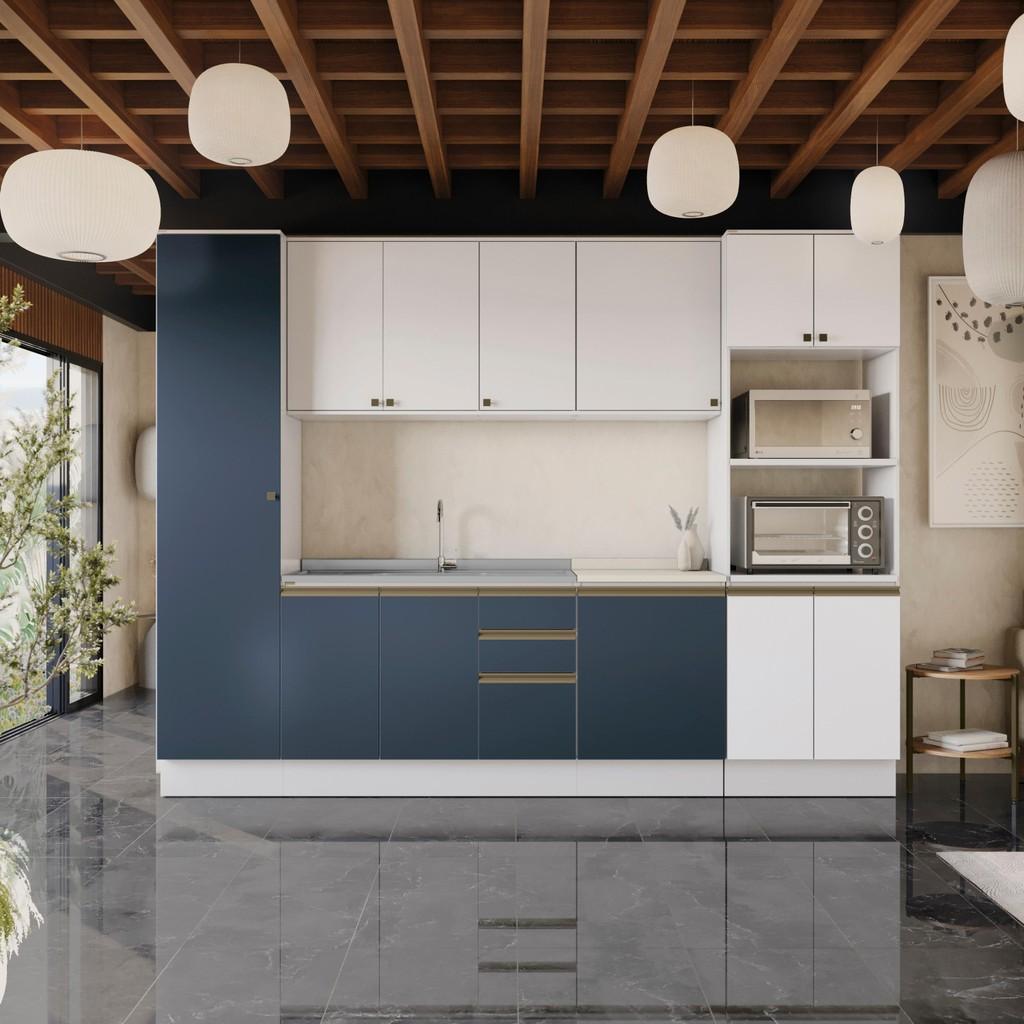 Cozinha Modulada Celeste: 7 Peças para um Novo Lar!