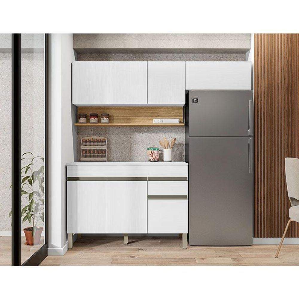 Cozinha Modulada Line Freijó: Seu Novo Espaço!