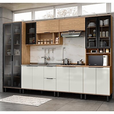 Cozinha Modulada Toscana: 6 Peças para Organizar!