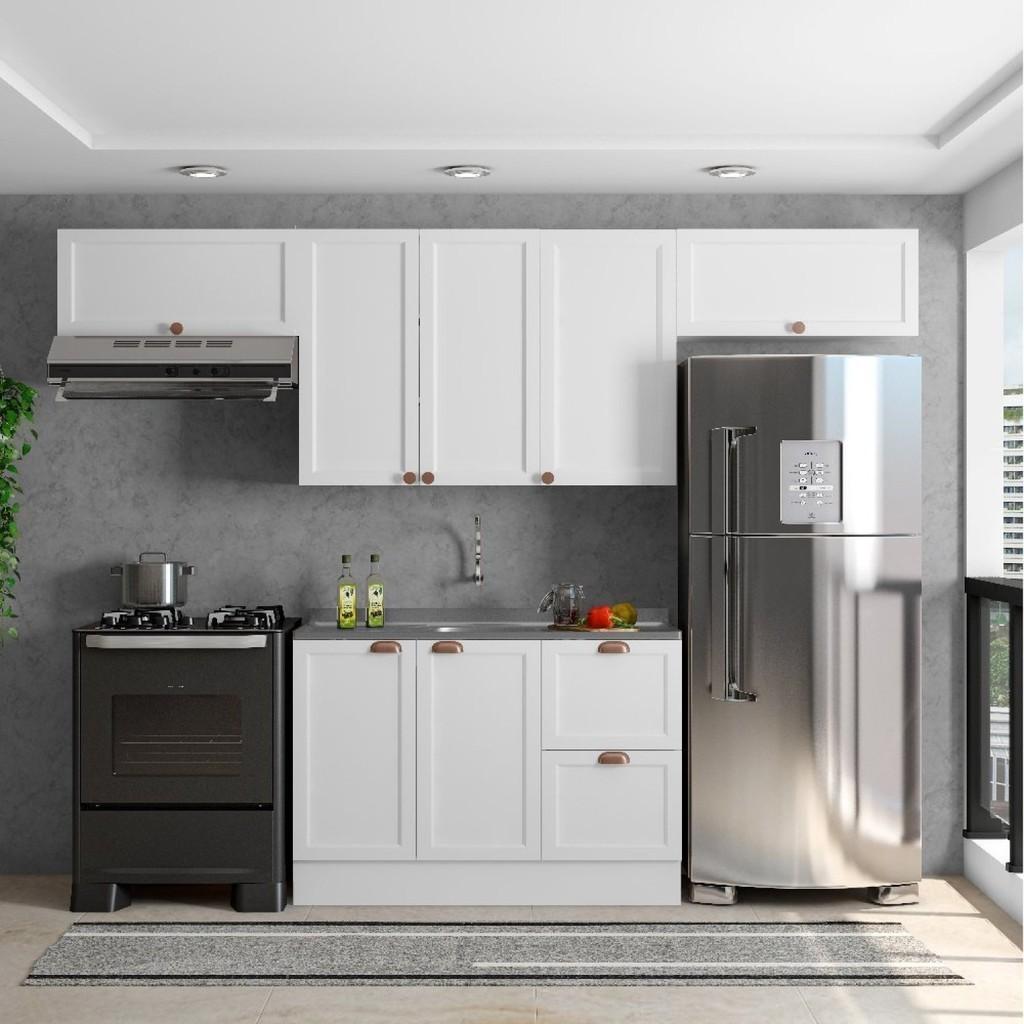 Cozinha Modulada Unna Yescasa: 4 Peças, 7 Portas!