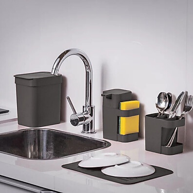 Organizador de Pia 600ml com Porta-Esponja: Praticidade na Cozinha