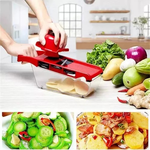 Ralador Fatiador Multifuncional Aço Inox: 10x Mais Rápido na Cozinha