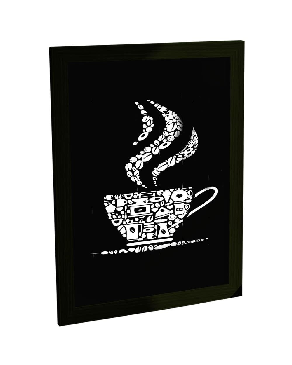 Quadro Decorativo A4 para Cozinha com Moldura – Estilo Café e Comida | Arte Pronta para Pendurar