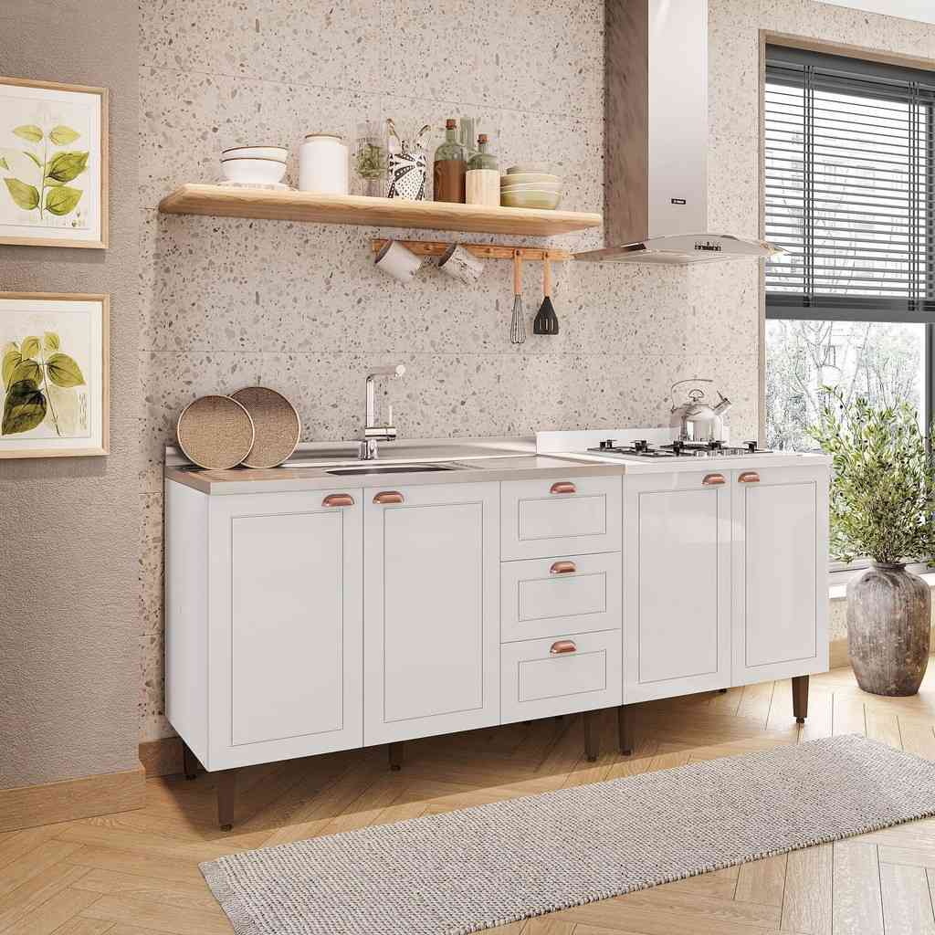 Cozinha Pérola Yescasa: Compacta e Completa!