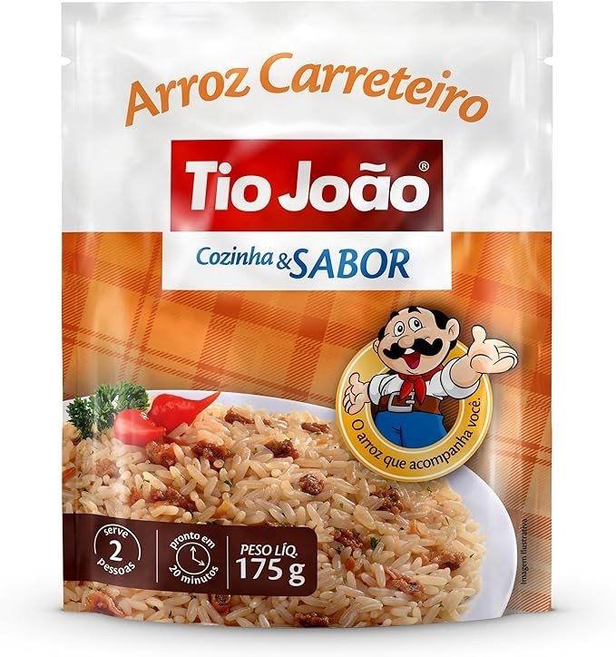 Tio João Cozinha & Sabor Arroz Carreteiro -175g