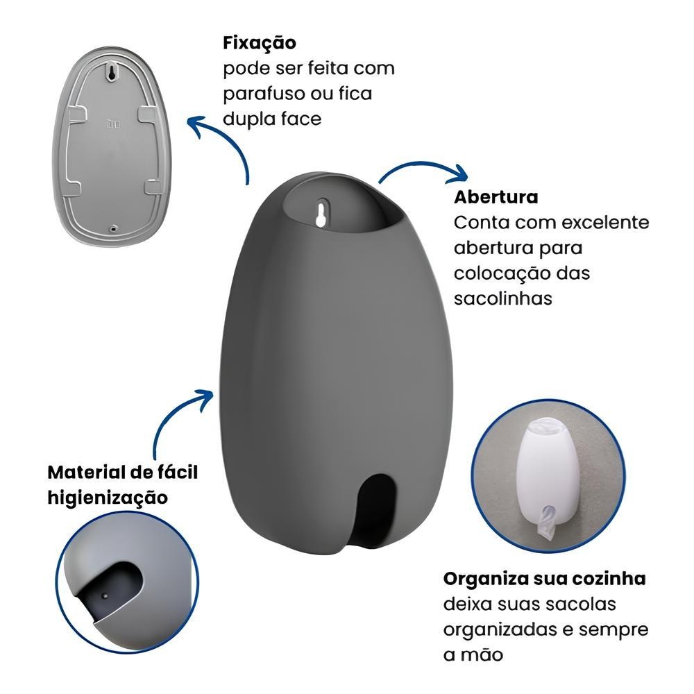 Puxa Saco Porta Sacolas: Organização Prática para sua Cozinha