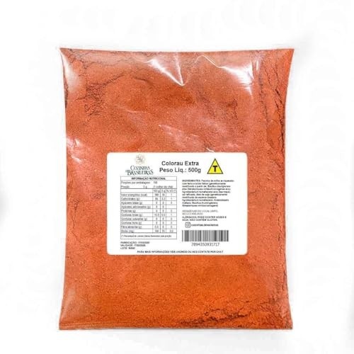 Cozinhas Brasileiras Colorau Extra em Pó, Tempero Natural, 200g, 500g, 1,010kg (500g)