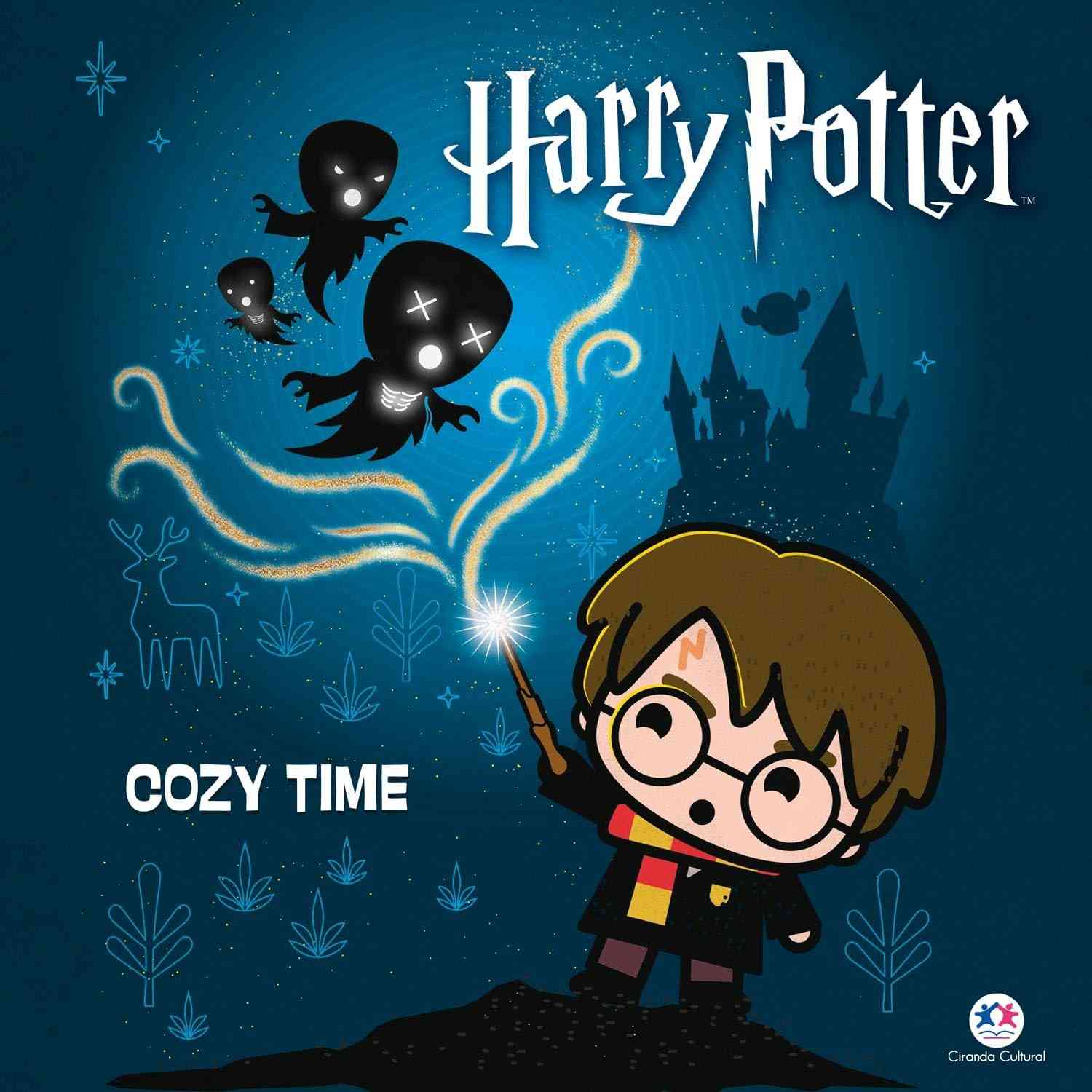 Livro de Colorir Harry Potter - Cozy Time: Momentos Mágicos de Relaxamento