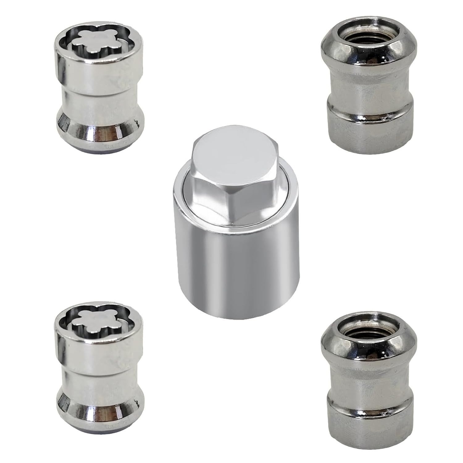 Conjunto de Porcas de Trava de Roda Anti-Roubo para Honda CR-V, Civic e Accord - Segurança Aprimorada