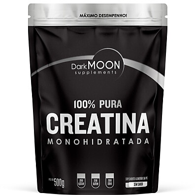 Creatina 100% Pura Monohidratada 500g – Suplemento Darkmoon