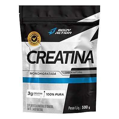 Creatina 500g Bodyaction: Mais Força e Energia!