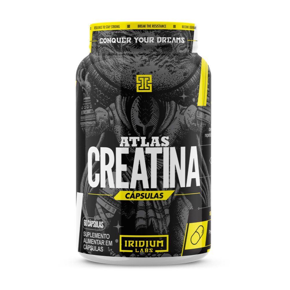 Creatina Atlas: Mais Força e Energia!