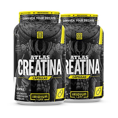 Creatina Atlas: Potencialize Seu Treino (Kit 2x)