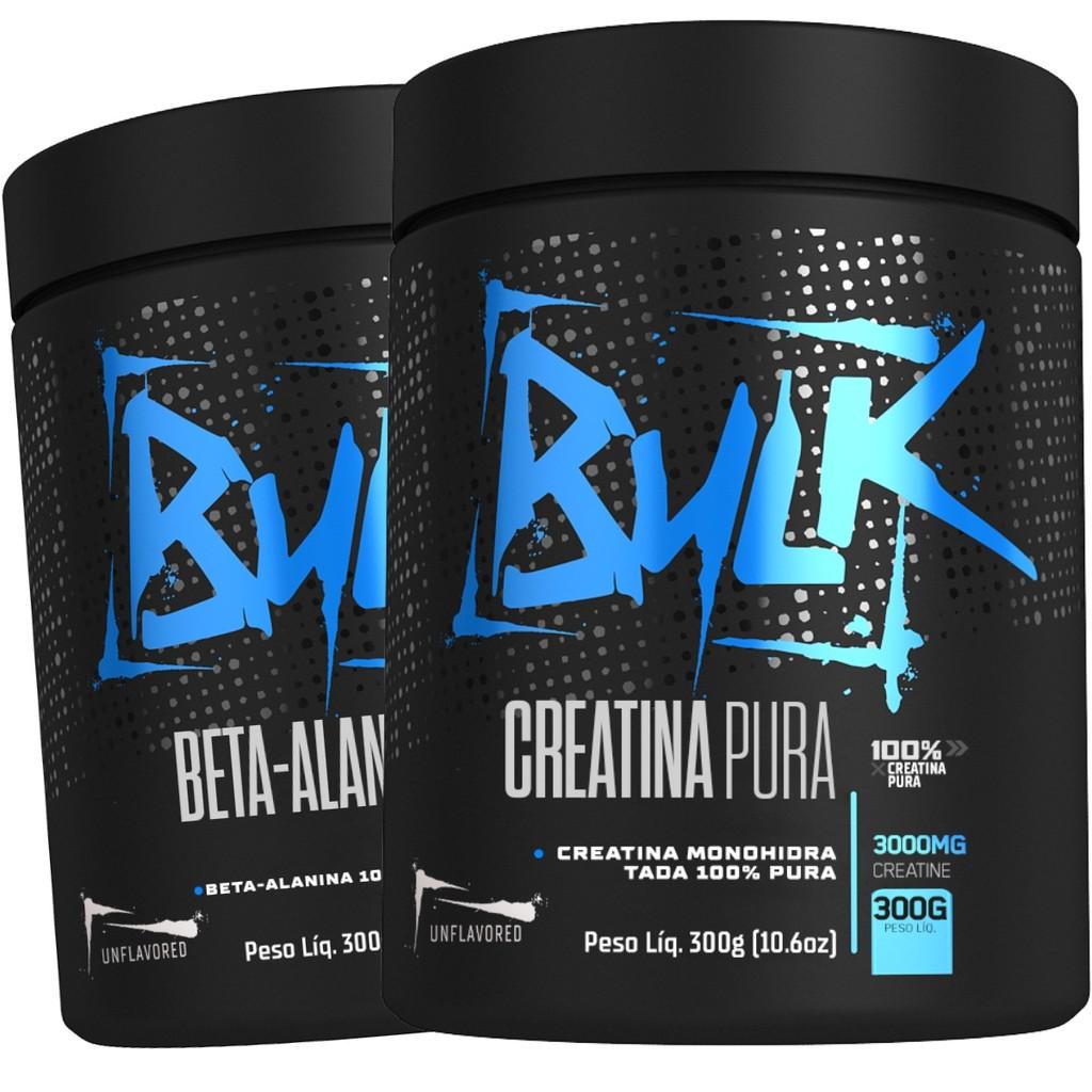 Creatina + Beta Alanina Pura Bulk Nutrition: Ganhe Força e Desempenho