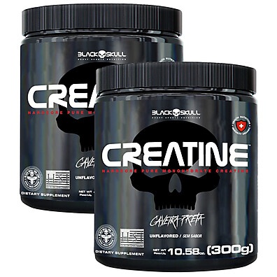 Creatina Blackskull: Energia e Performance!