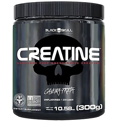 Creatina BlackSkull: Energia Pura para Seus Treinos!