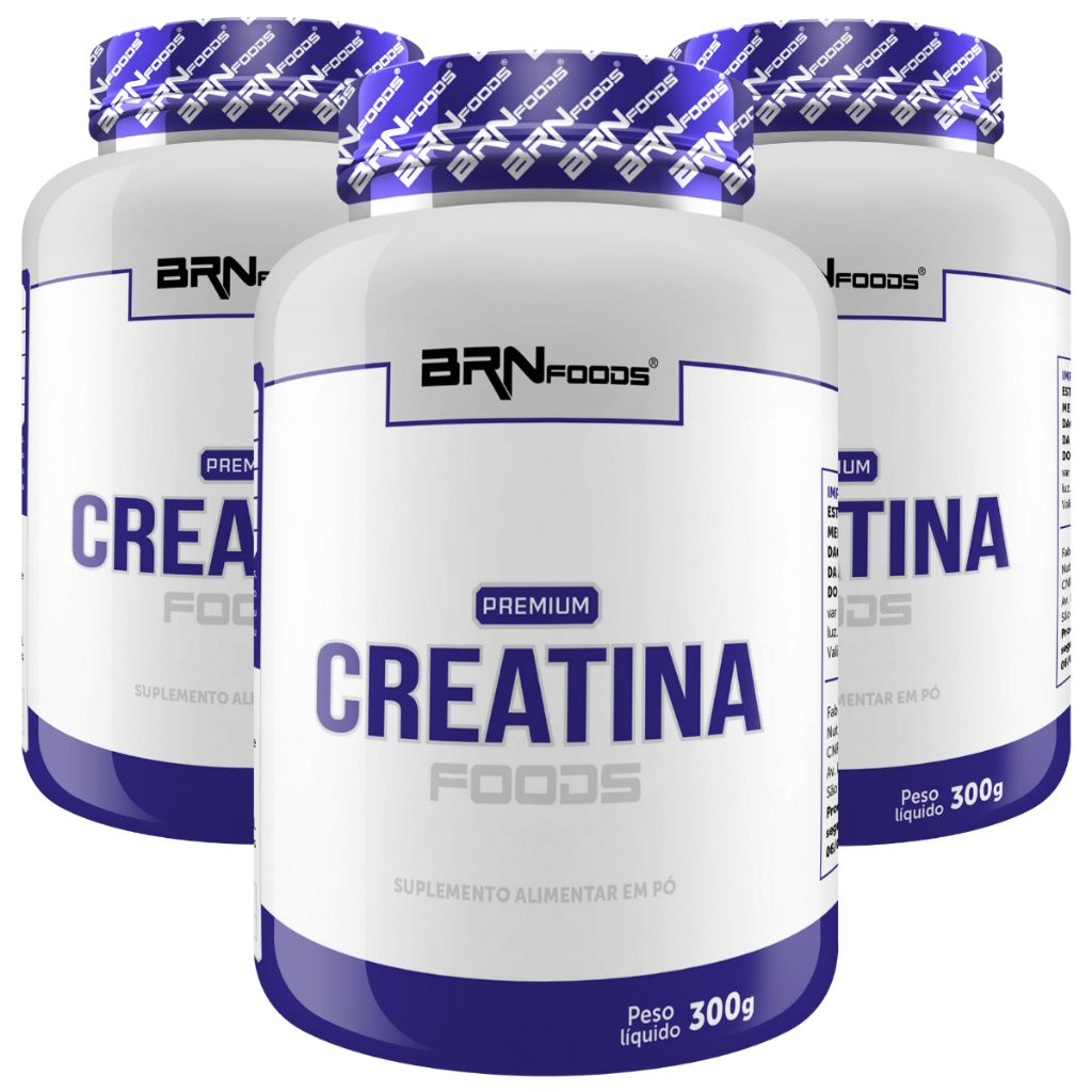 Creatina BRN Foods: Turbo para Seus Treinos!