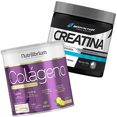 Creatina + Colágeno: Potencialize Seus Resultados!