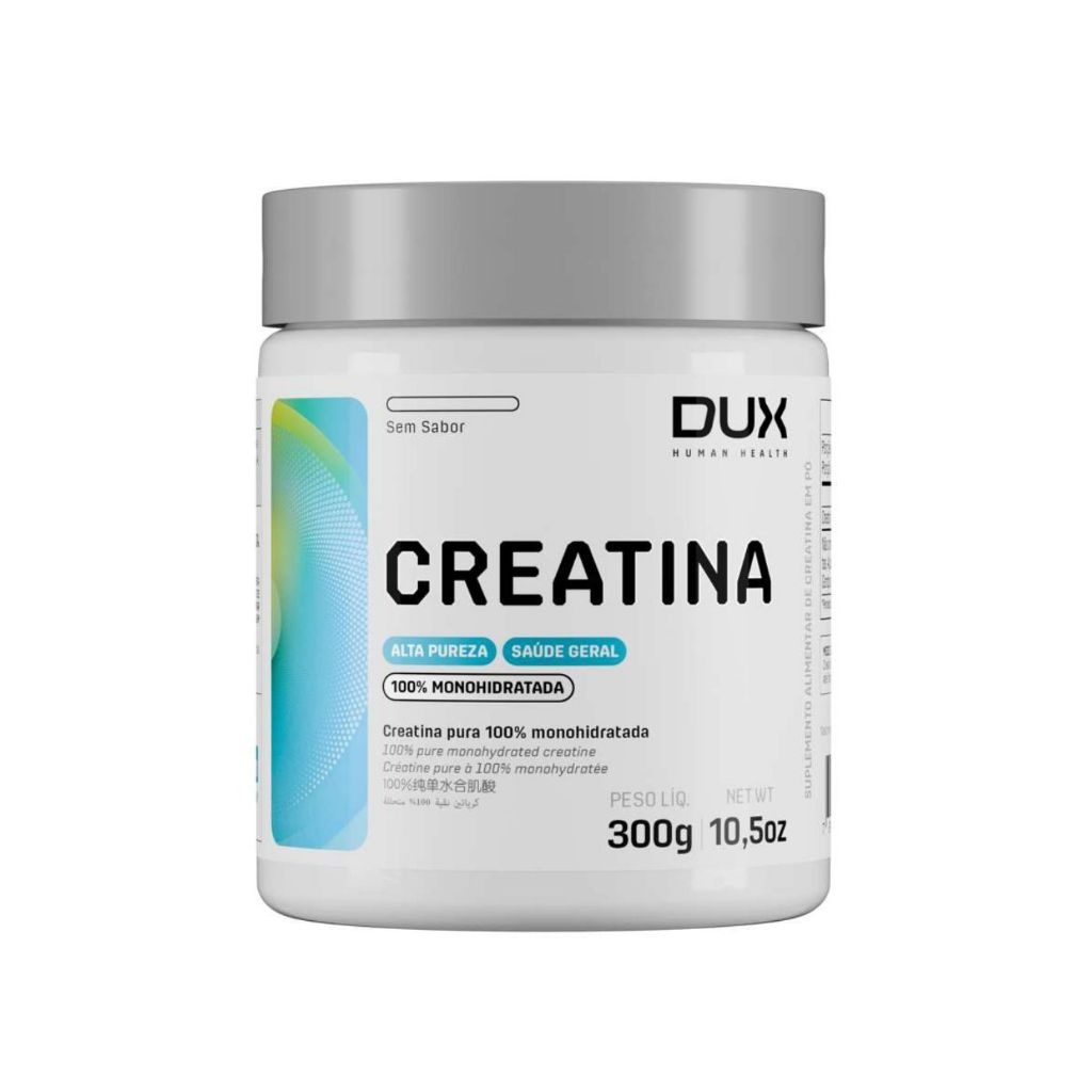 Creatina Dux 300g: Força e Massa Muscular